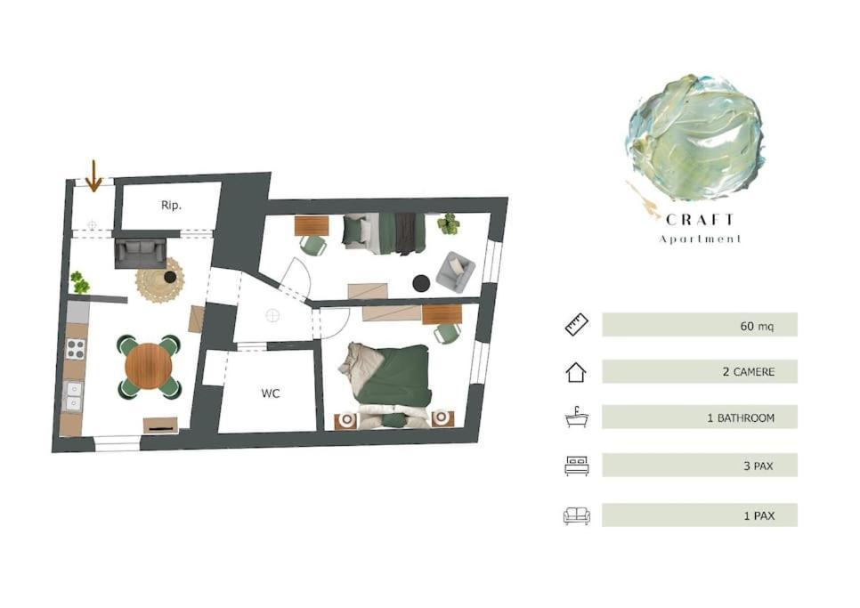 Craft-Nel Cuore Di เซียนา ภายนอก รูปภาพ
